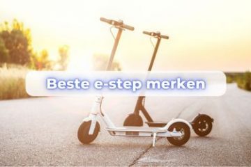 elektrische step merken