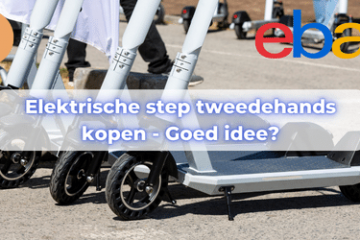Elektrische steps tweedehands kopen